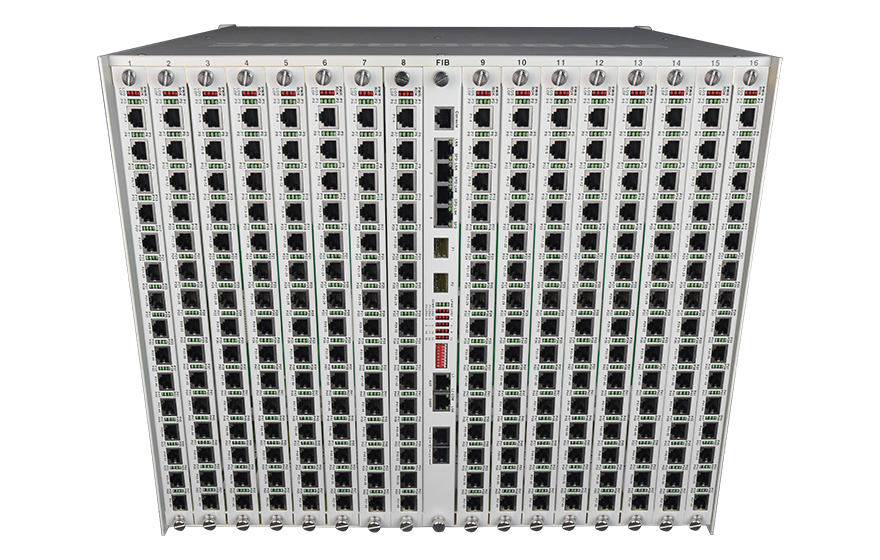 飛暢科技-960路電話光端機(jī)（8U 19英寸，SFP 1+1光備份）