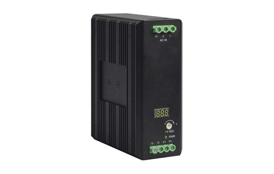 飛暢科技-工業(yè)級(jí)導(dǎo)軌式 AC220V轉(zhuǎn) DC12V15A/24V8A/48V5A(帶功率因素調(diào)整)   開關(guān)電源